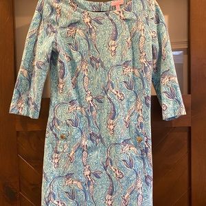 Lily Pulitzer Charlene Shift Nice Tail Medium